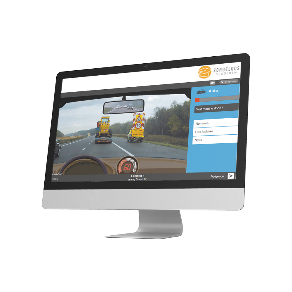 Oefenexamens Auto 2025 - Rijbewijs B - Gevaarherkenning Oefenen