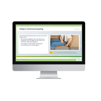 Online Taxi Theorie Cursus Voorbeeld 1