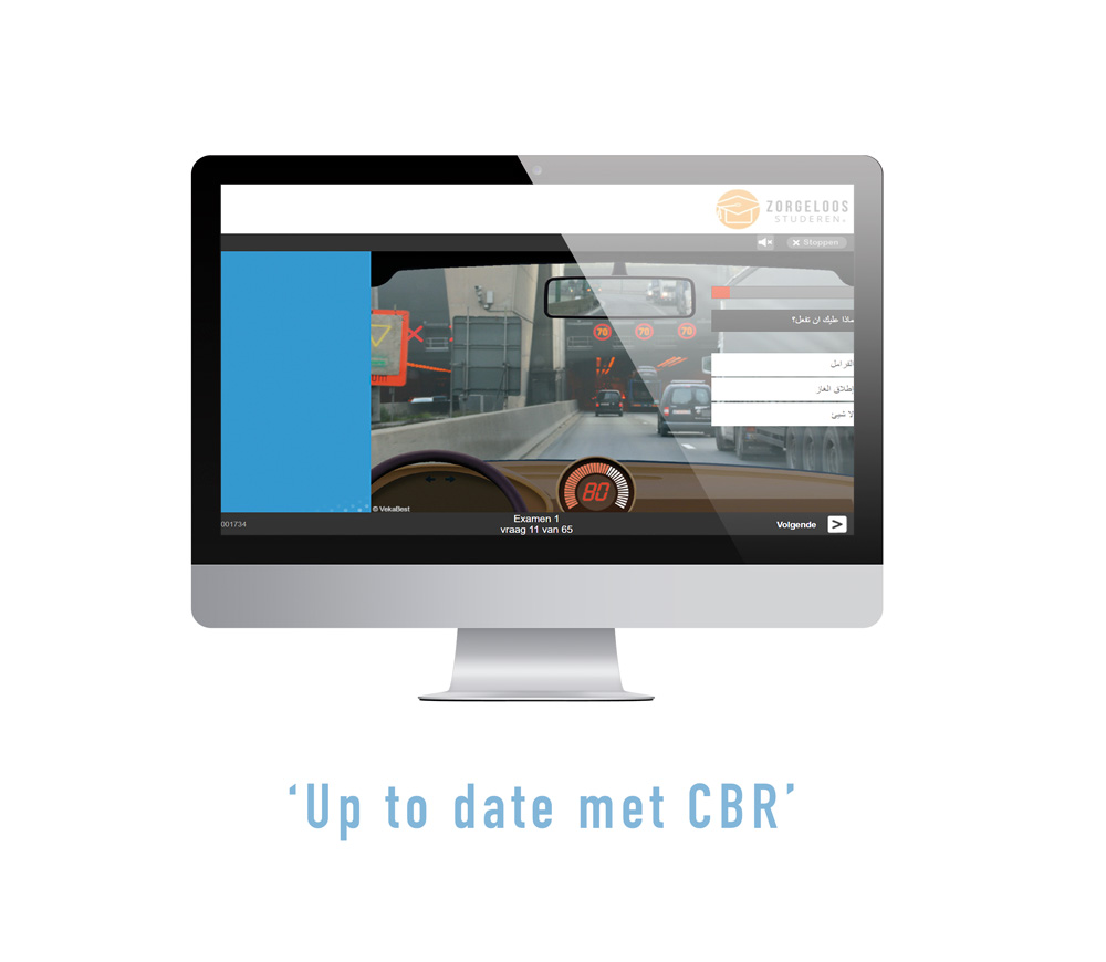 Auto Theorie Examen Oefenen in het Arabisch