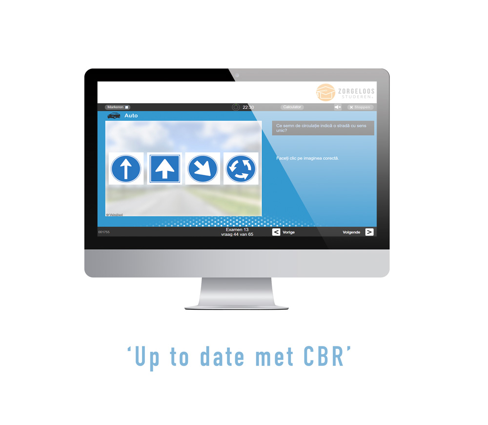 Auto Theorie Examen Oefenen in het Roemeens