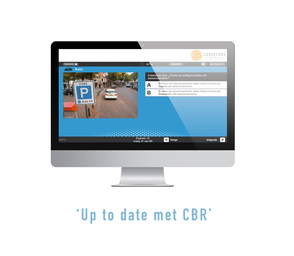 Auto Theorie Examen Oefenen in het Spaans