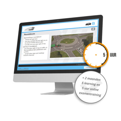 Online Auto Theorie Cursus met 5 Uur Examens Oefenen in het Engels