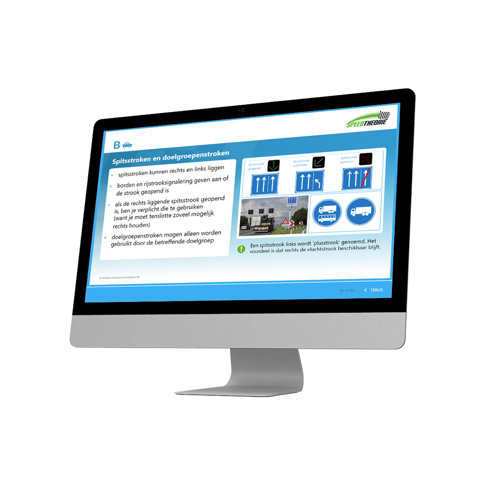 Auto Speed Theorie Cursus - High Speedtheorie - Maand of Maanden Onbeperkt Online Leren - VekaBest