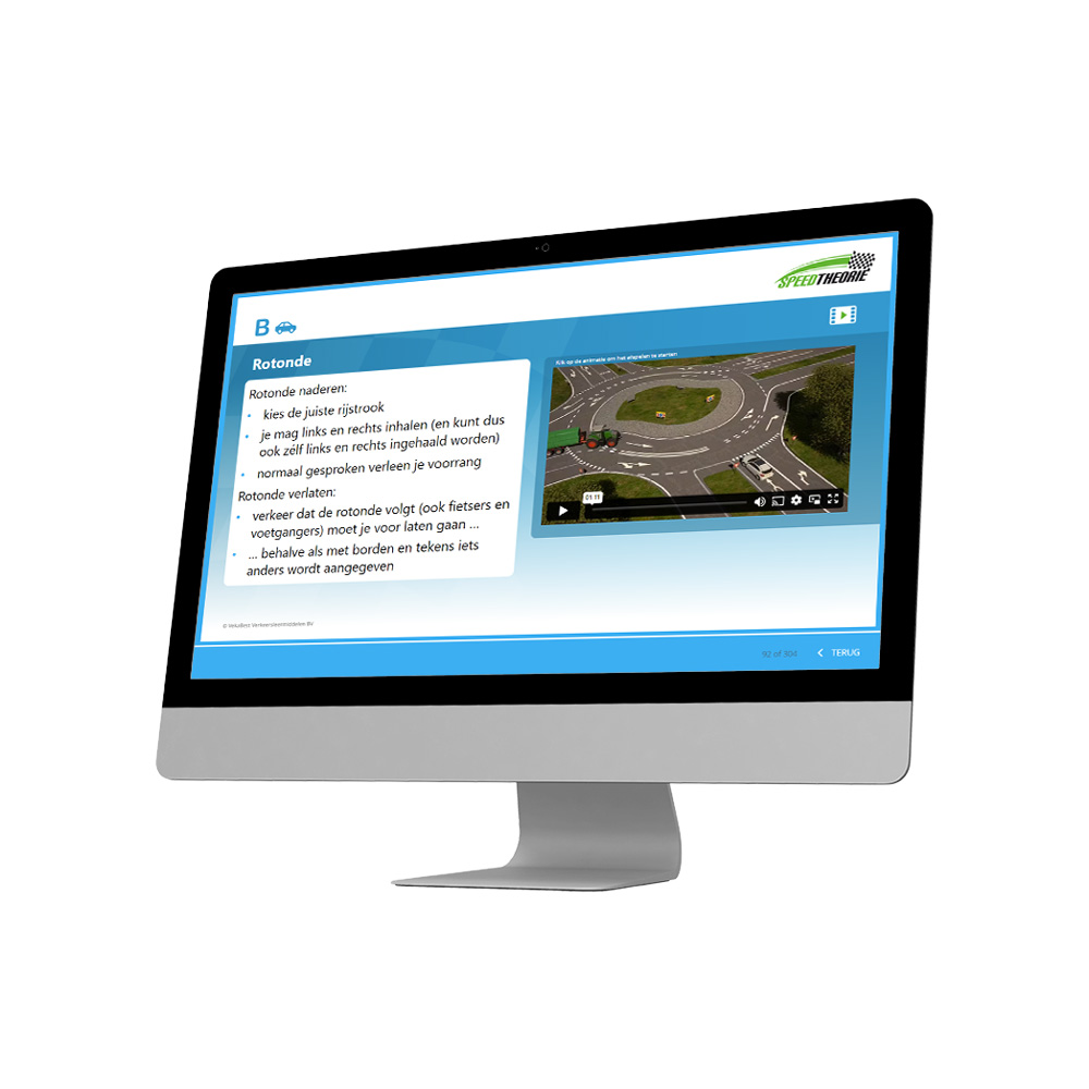 Auto Speed Theorie Cursus - High Speedtheorie - Maand of Maanden Onbeperkt Online Leren - VekaBest