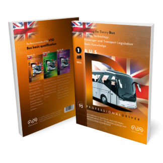 Theory book Bus 2025 - Driving license D or D1 - Suitable for RVM1-D or RVM1-D1 theory exam
