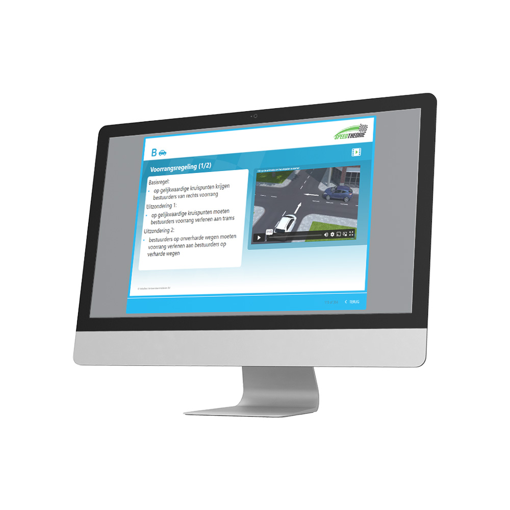 Online Auto Theorie Cursus Rijbewijs B - Screen 1
