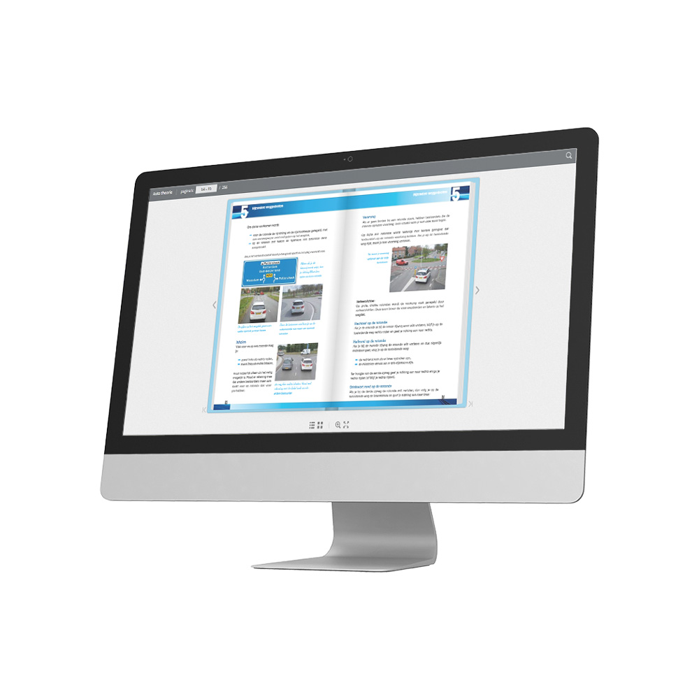 Online Auto Theorieboek - Screen 2 - Rijbewijs B
