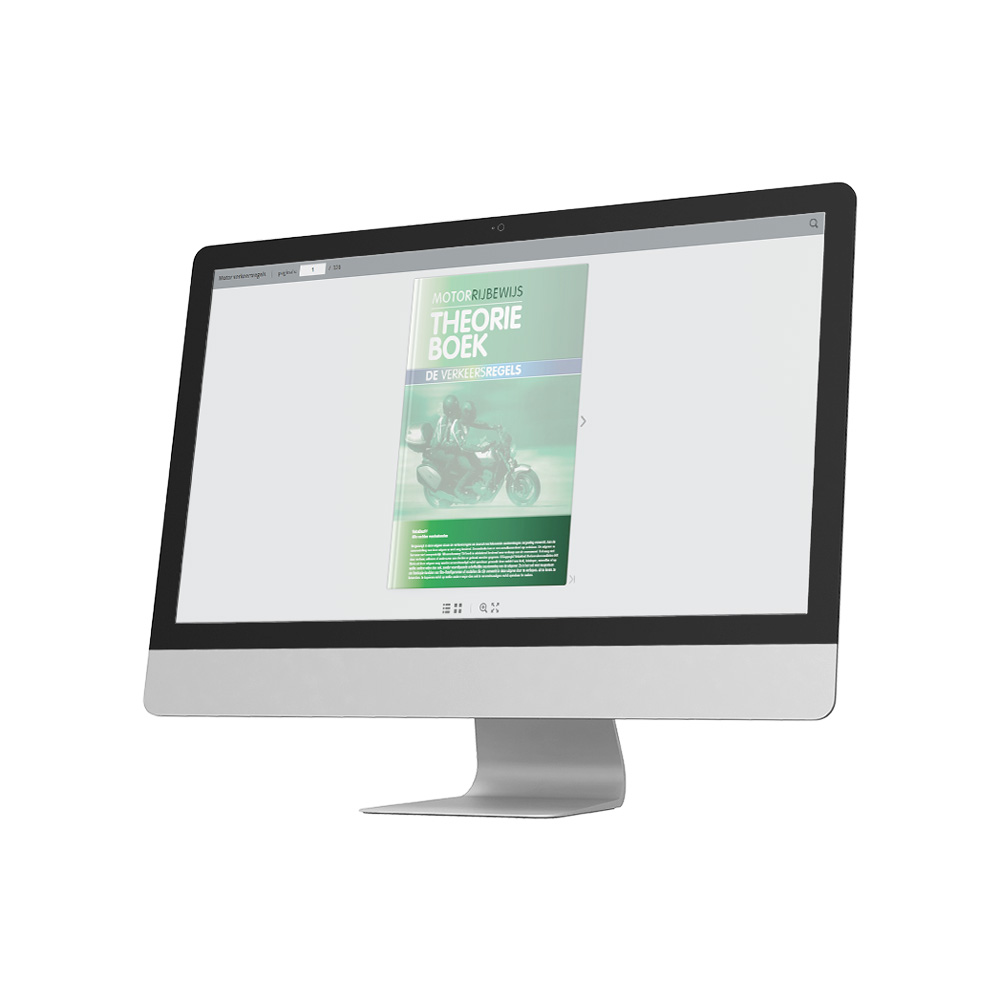 Online Motor Theorieboek 2025 VekaBest - Rijbewijs A