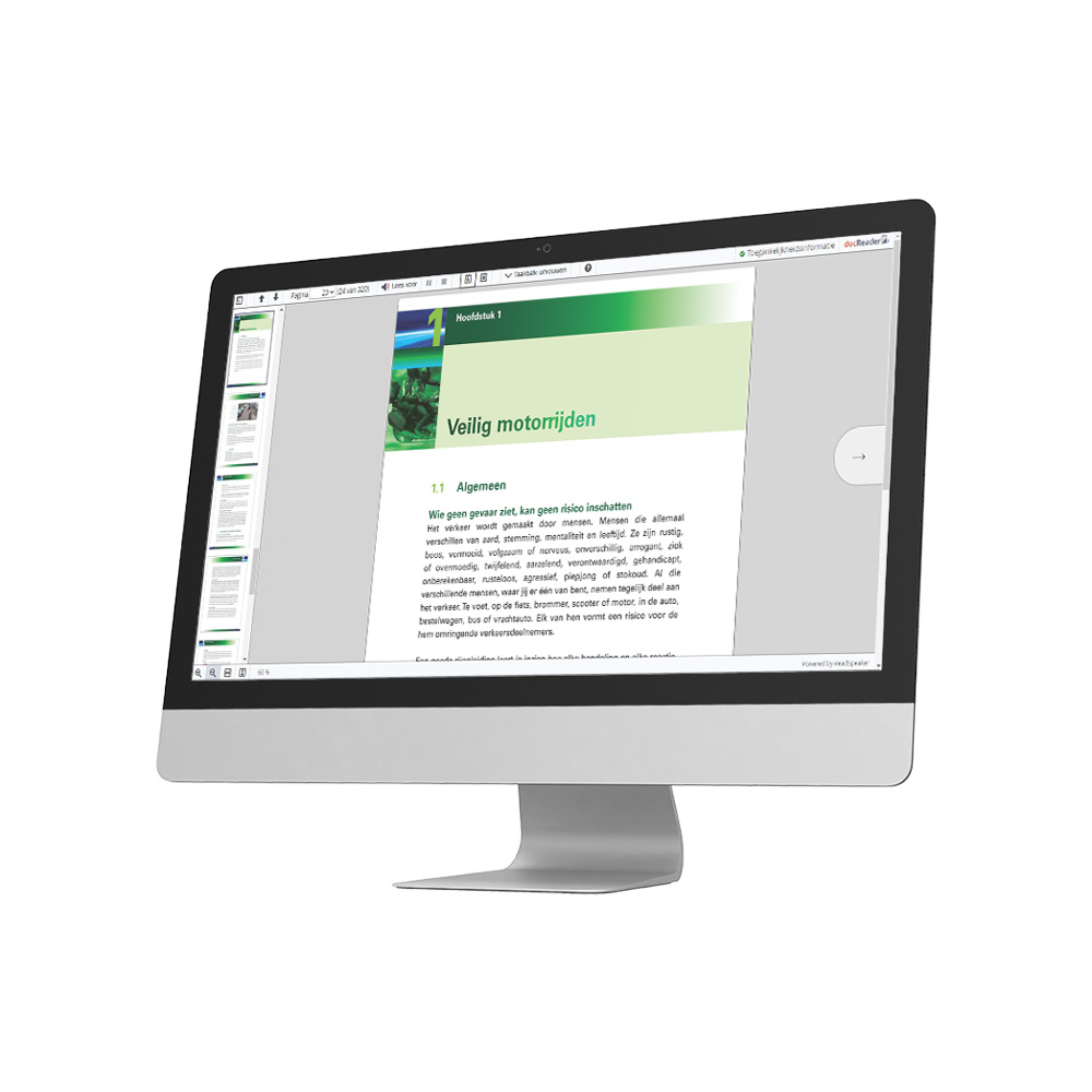 Online Motor Voorleesboek - Screen 1 - Rijbewijs A