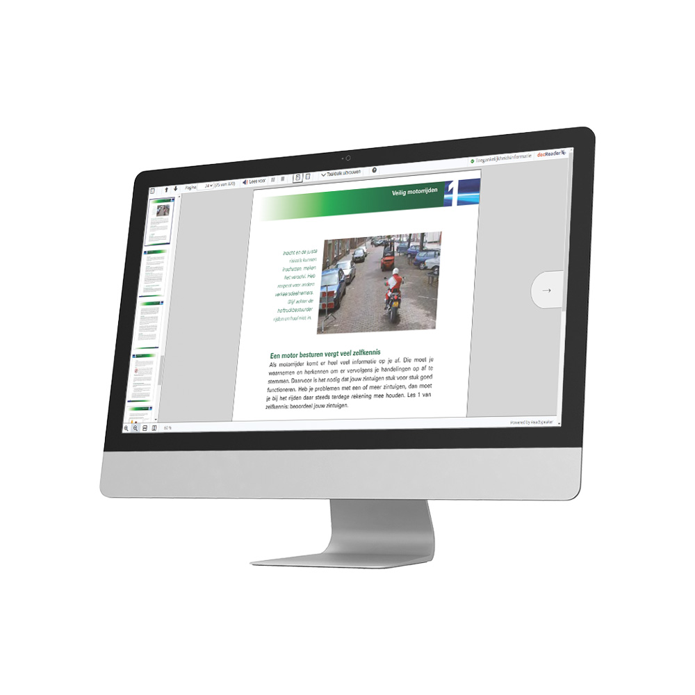 Online Motor Voorleesboek - Screen 2 - Rijbewijs A