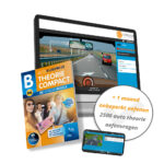 Auto Theorieboek Rijbewijs B Compact 2026 met 1 Maand Onbeperkt Oefenen - 2500 Oefenvragen