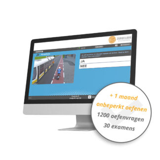 Onbeperkt Bromfiets Theorie Examen Oefenen - 1200 Oefenvragen en 30 Examens - 1 Maand - VekaBest - Scooter, Brommer, Speed Pedelec, Brommobiel