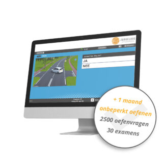 Onbeperkt auto theorie examens oefenen - 2500 oefenvragen en 30 examens