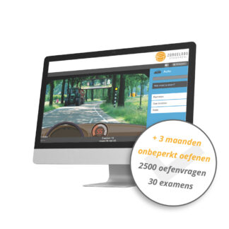 Auto Theorieboek 2025 Rijbewijs B met 3 Maanden Onbeperkt Oefenen - 2500 Examenvragen en 30 Theorie Examens