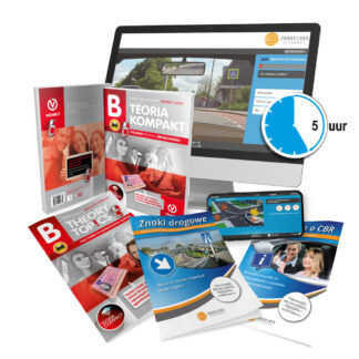 Auto Theorie Pakket in het Pools: Theorieboek, Samenvatting, 5 Uur Examens Oefenen, CBR Informatie en Verkeersborden - Prawo jazdy kat. B - teoria po polsku