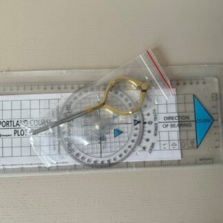 Portland Koersplotter met Kaartpasser - Blundell Harling - Ingeseald - Navigatie - Portand Course Plotter Pack