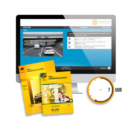 Taxi Theorie Examen Boek 2025 met Oefenexamens - Taxi Vakbekwaamheid Theorie (TVT) Examen in 2025 - VTO Vervoer & Logistiek