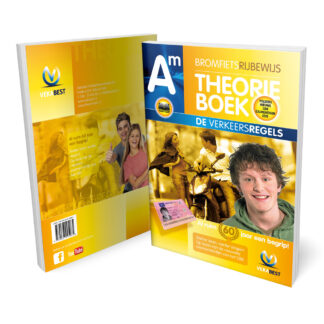 Beste Bromfiets Theorie Boek 2025 - Rijbewijs AM - Scooter - Bromfiets Theorieboek 2025 - Speed Pedelec - Brommobiel - VekaBest