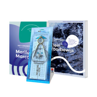 Cursusboek Klein Vaarbewijs 1 en 2 met Marifonie & Marcom-B en Portland Course Plotter Pack - Ben Ros - Vaarbewijs Theorieboek 2026